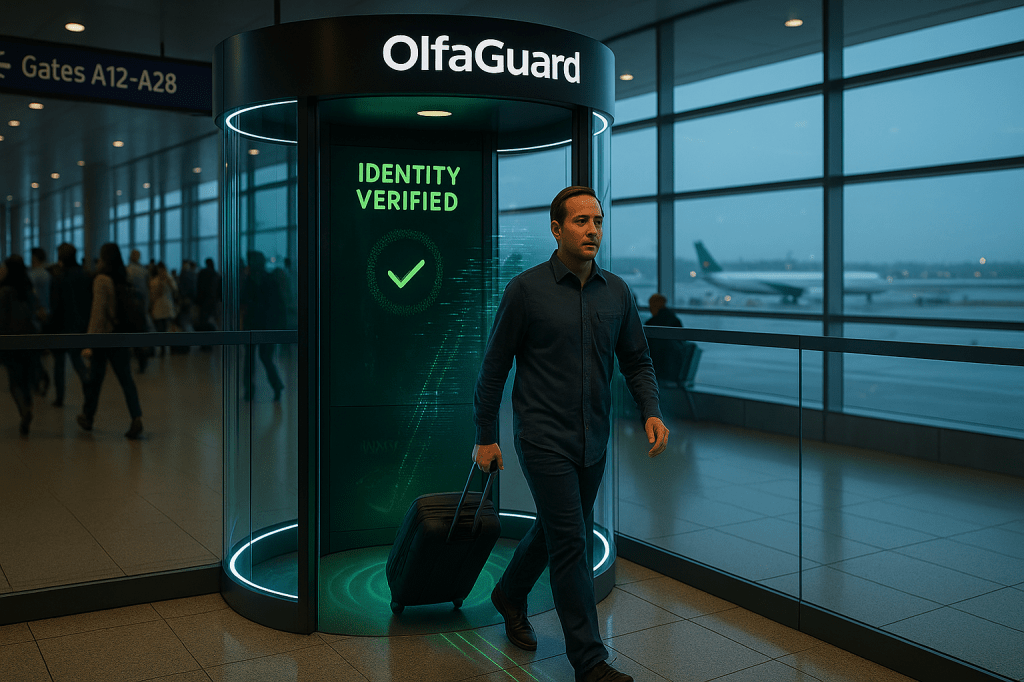 OlfaGuard™ captures human odorprints for identity&nbsp;verification